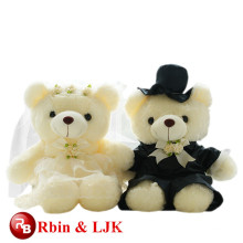 OEM weiche gute Qualität Paar Teddybär Hochzeit